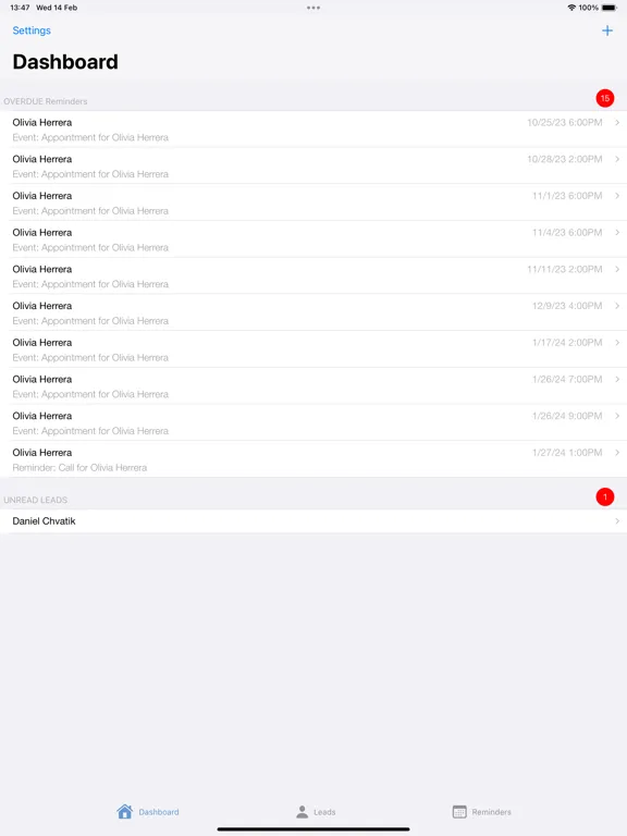 Leverage Agent App iPad  Ekran Görüntüleri
