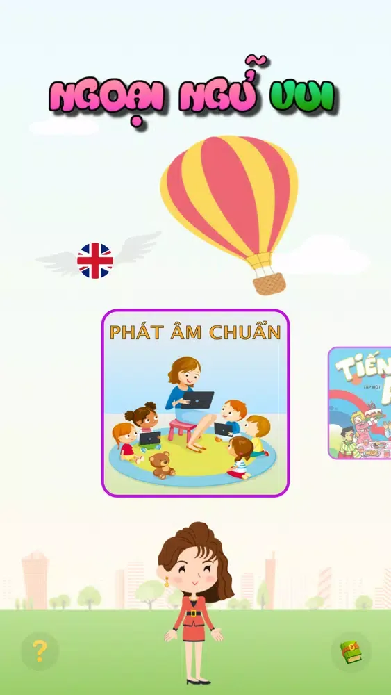 Capturas de tela do Ngoại Ngữ Vui
