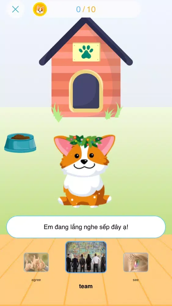 Capturas de tela do Ngoại Ngữ Vui