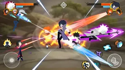 ภาพหน้าจอของ Stickman Warriors : 3v3 Brawl