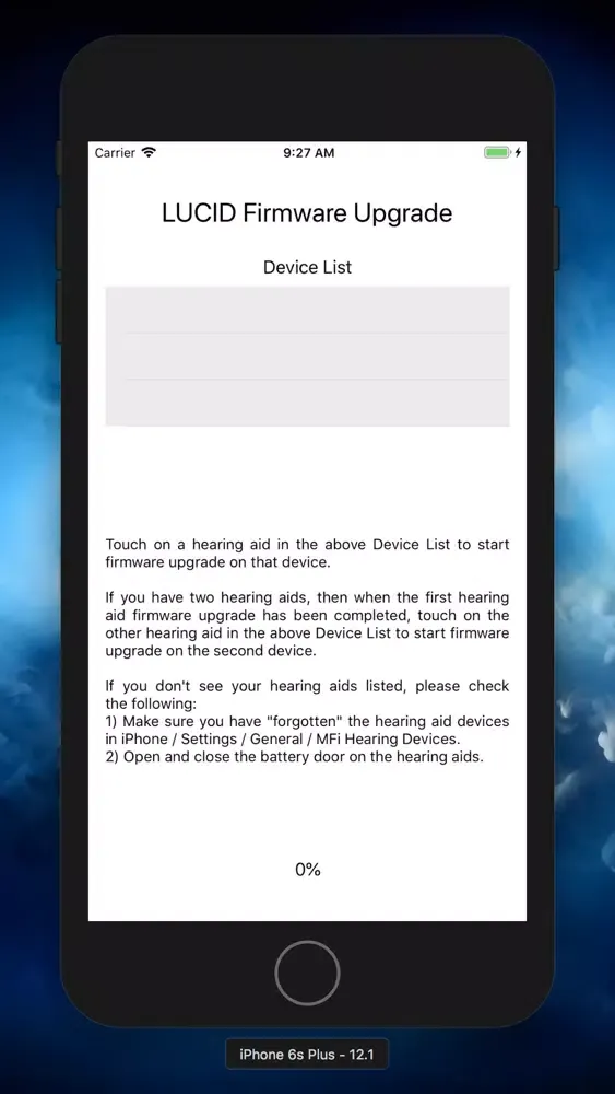 Lucid Hearing FOTA应用截图