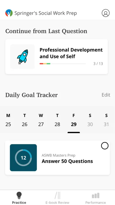 Zrzuty ekranu Social Work License Exam Prep