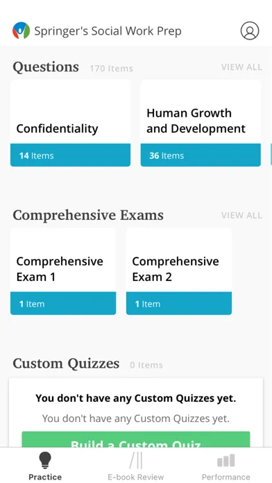 Zrzuty ekranu Social Work License Exam Prep