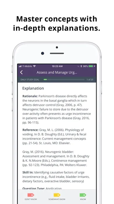 Captures d'écran de Continence Care Prep & Review