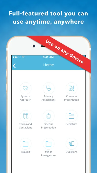 Capturas de tela do Emergency Nurse Essentials