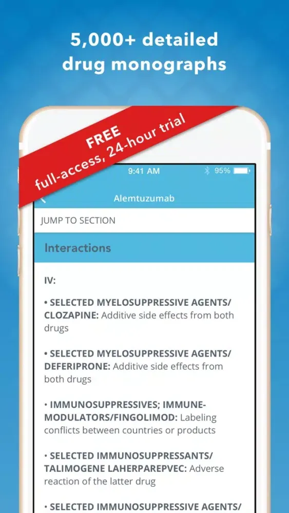 Drug Database Screenshots