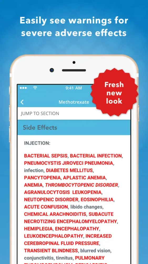 Drug Database Screenshots