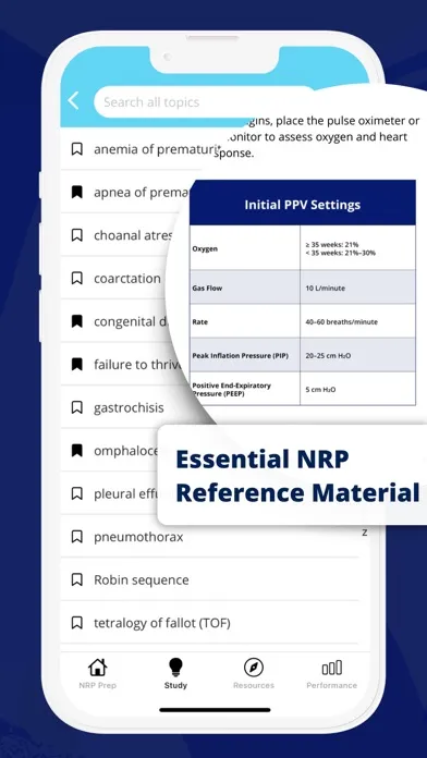 Captures d'écran de NRP Certification Mastery