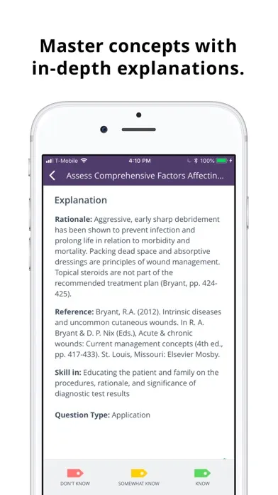 Capturas de tela do COCN® Ostomy Care Exam Prep