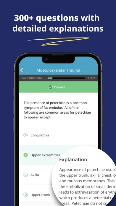Скриншоты TCRN Trauma Nurse Exam Prep