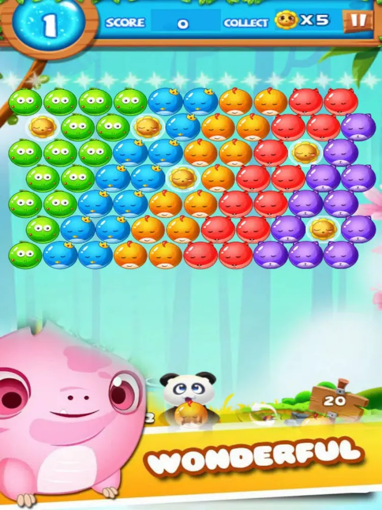 Capturas de pantalla de Comboms Balloon: Bear Shooter Bubble iPad 