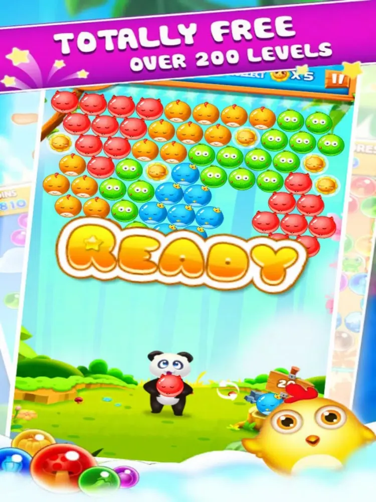 Balloon Panda Kodo - Shooter Ball iPad 應用截圖