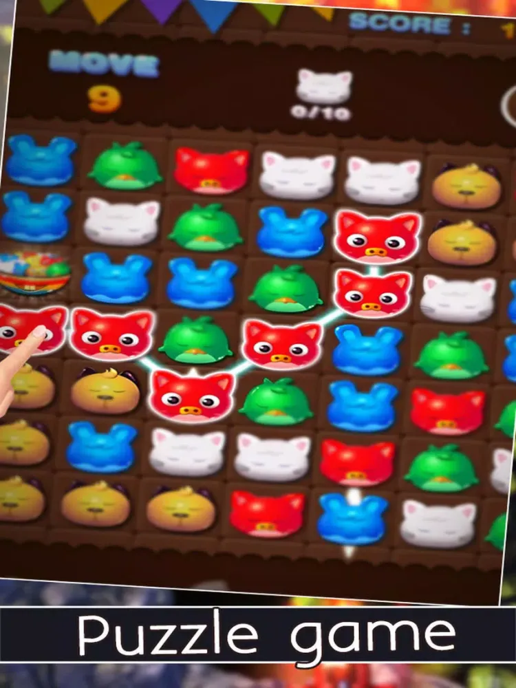 Capturas de pantalla de Amazing Match 3 Pet Pop iPad 