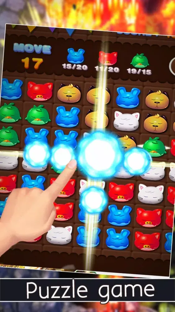 Capturas de pantalla de Amazing Match 3 Pet Pop