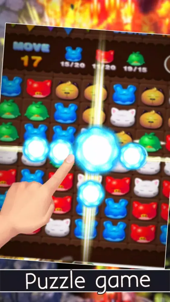 Capturas de pantalla de Amazing Match 3 Pet Pop