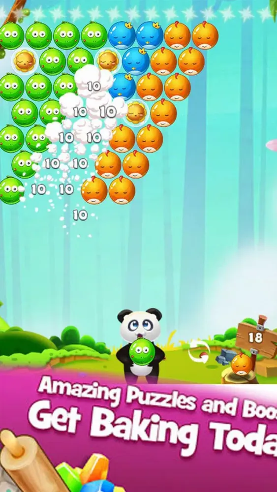 Zrzuty ekranu Pet Bubble Pop Shooter