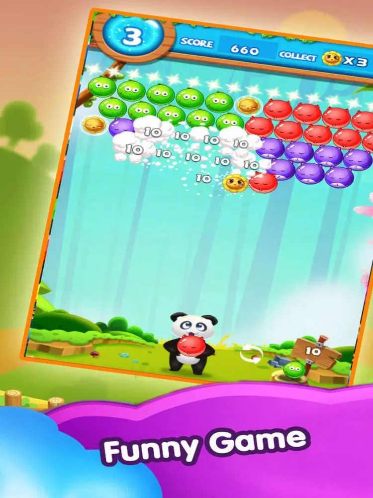 Pet Bubble Frenzy Tree Edition iPad  স্ক্রিনশট