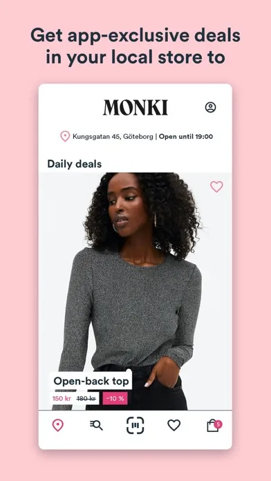 Tangkapan layar Monki