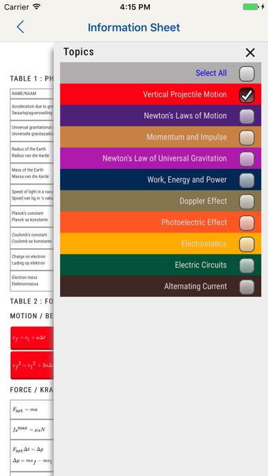 NSC Exam Prep - Phy. Sciences应用截图