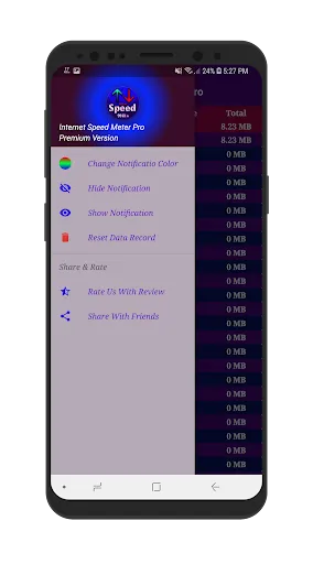 Ảnh chụp màn hình của Internet Speed Meter Pro