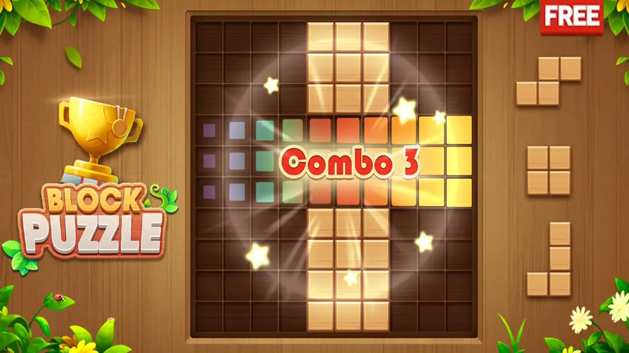 Block Blast: Wood Block Puzzle स्क्रीनशॉट