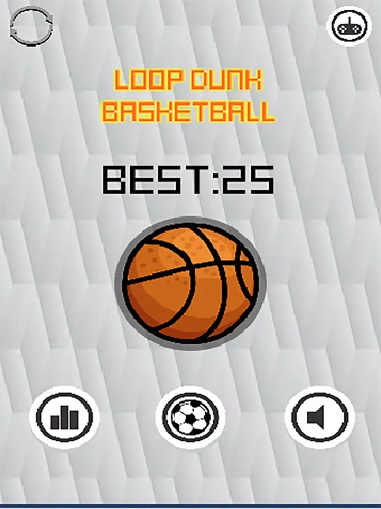 ภาพหน้าจอของ Dunk Flappy Ball iPad 