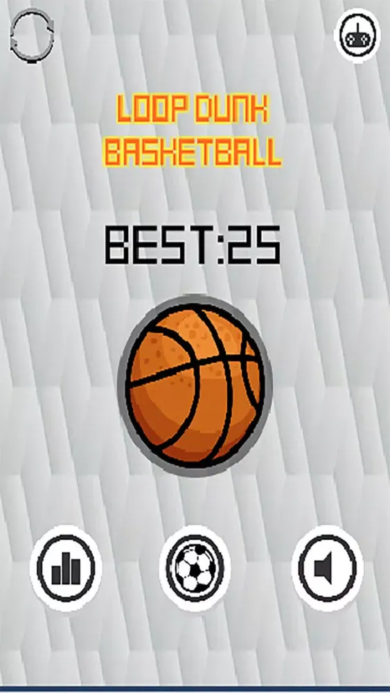 ภาพหน้าจอของ Dunk Flappy Ball