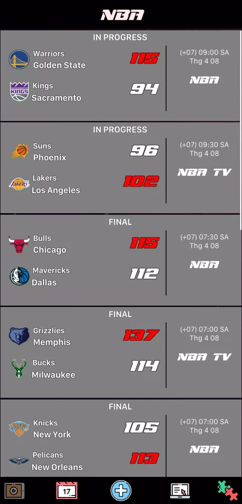Capturas de pantalla de Watch Live WNBA Basketball