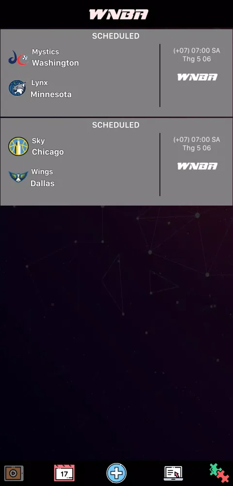 Capturas de pantalla de Watch Live WNBA Basketball
