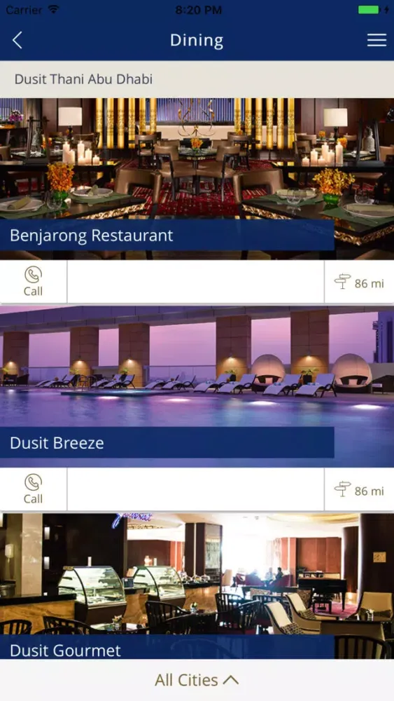 Скриншоты Dusit Privilege