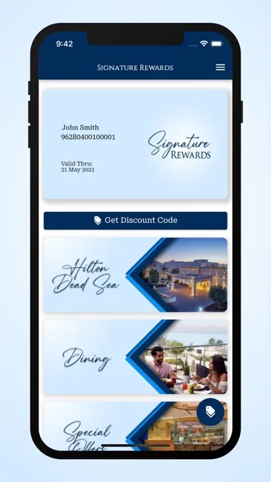 Скриншоты Signature Rewards