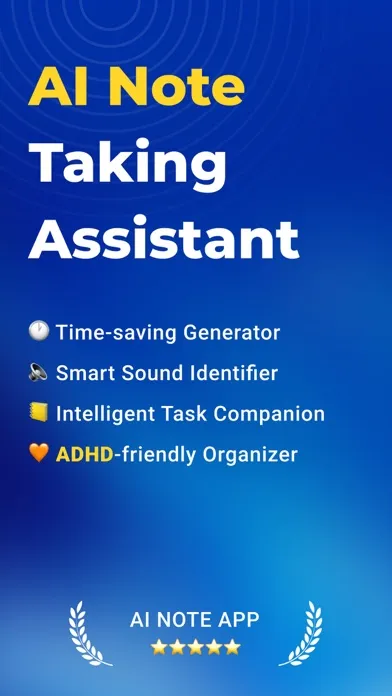 Capturas de tela do Owll:Ai Note Taker&transcribe