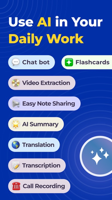 Captures d'écran de Owll:Ai Note Taker&transcribe