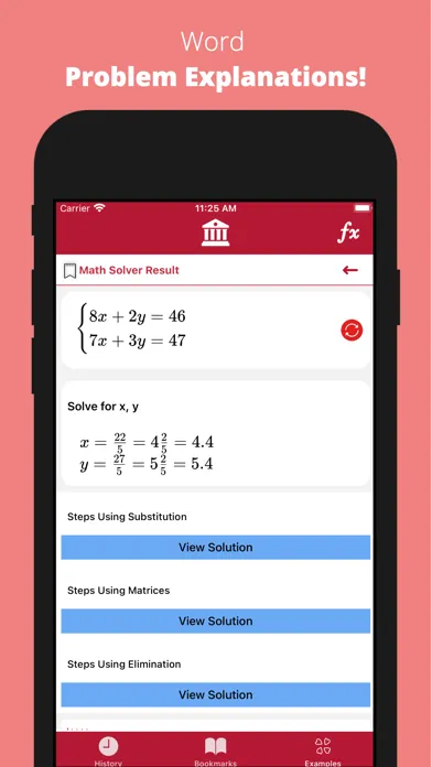 Скриншоты SBS Math Solver: Step By Step
