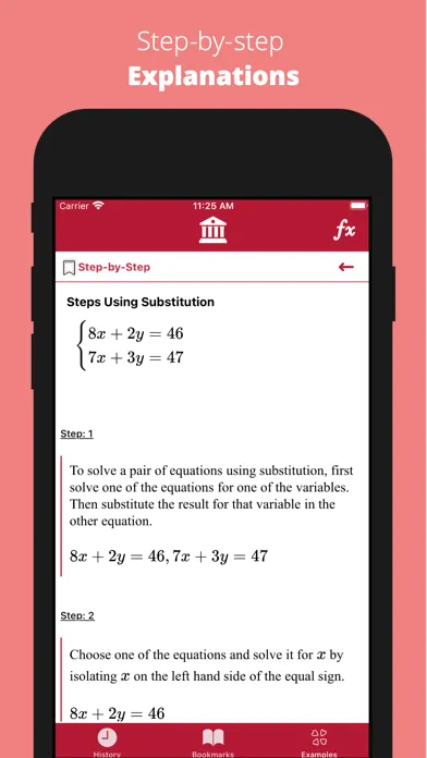 Скриншоты SBS Math Solver: Step By Step
