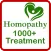 Homeopathy 1000+ treatment