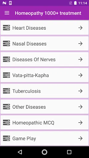Homeopathy 1000+ treatment Screenshots