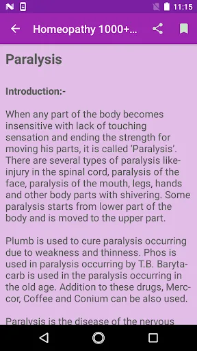 Homeopathy 1000+ treatment Screenshots