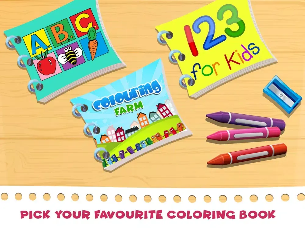 تصاویر Fun Drawing Color Book Game iPad 