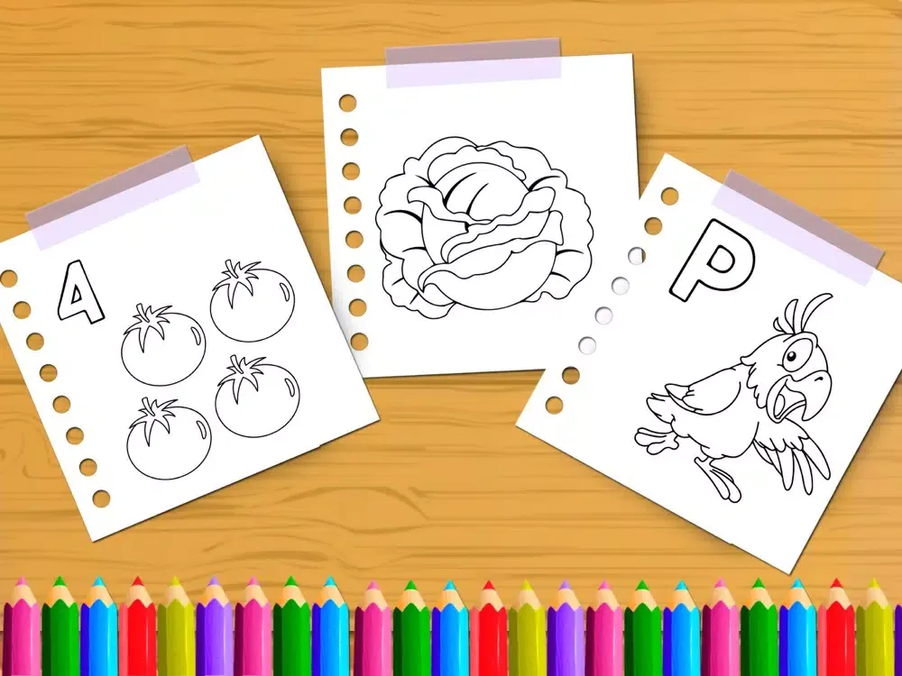 تصاویر Fun Drawing Color Book Game iPad 