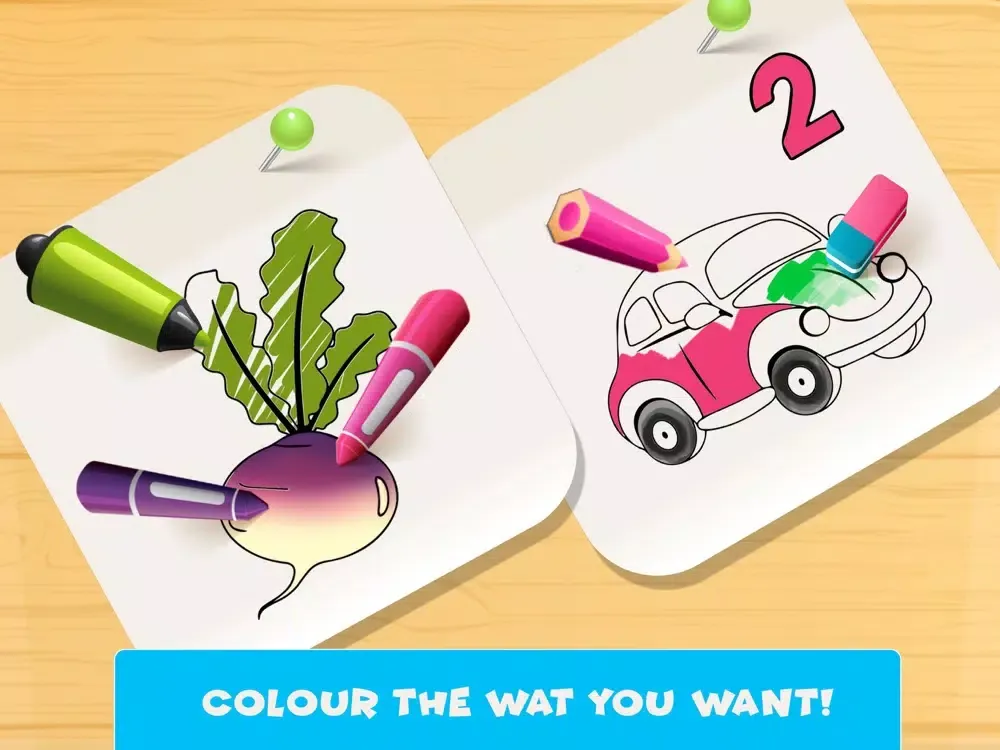 تصاویر Fun Drawing Color Book Game iPad 