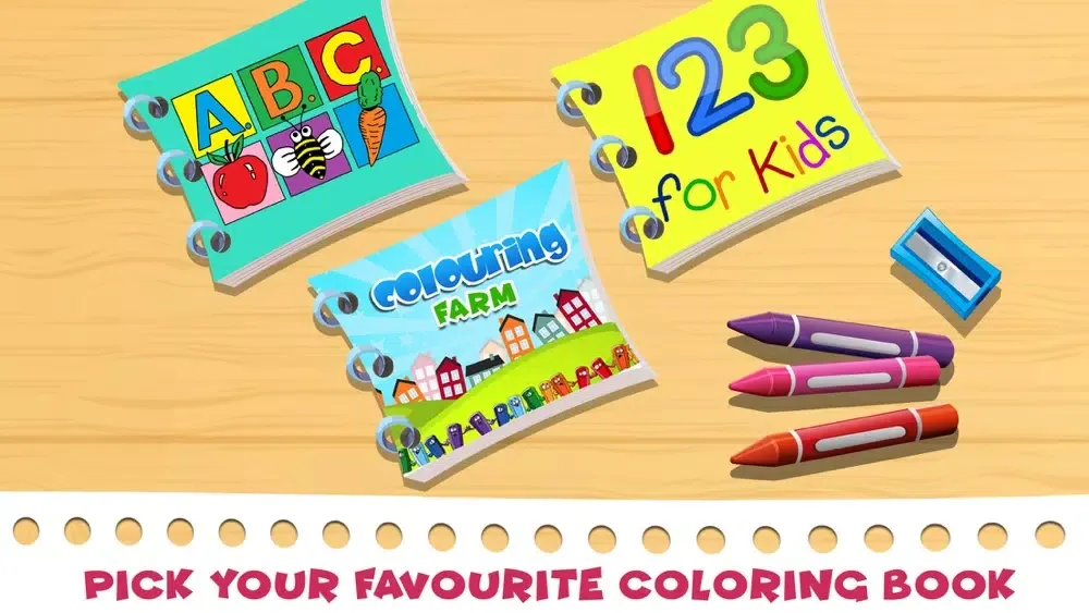 تصاویر Fun Drawing Color Book Game