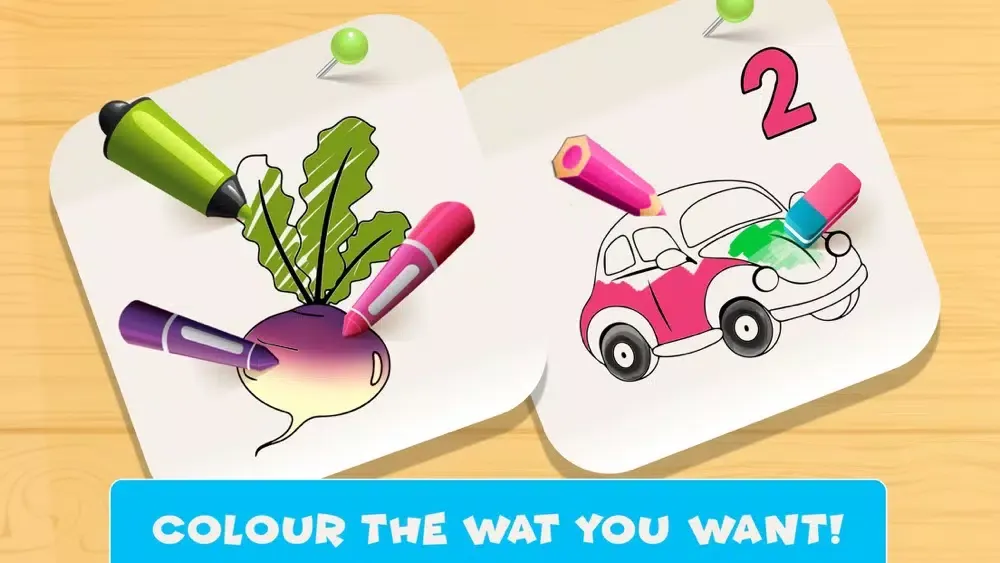 تصاویر Fun Drawing Color Book Game