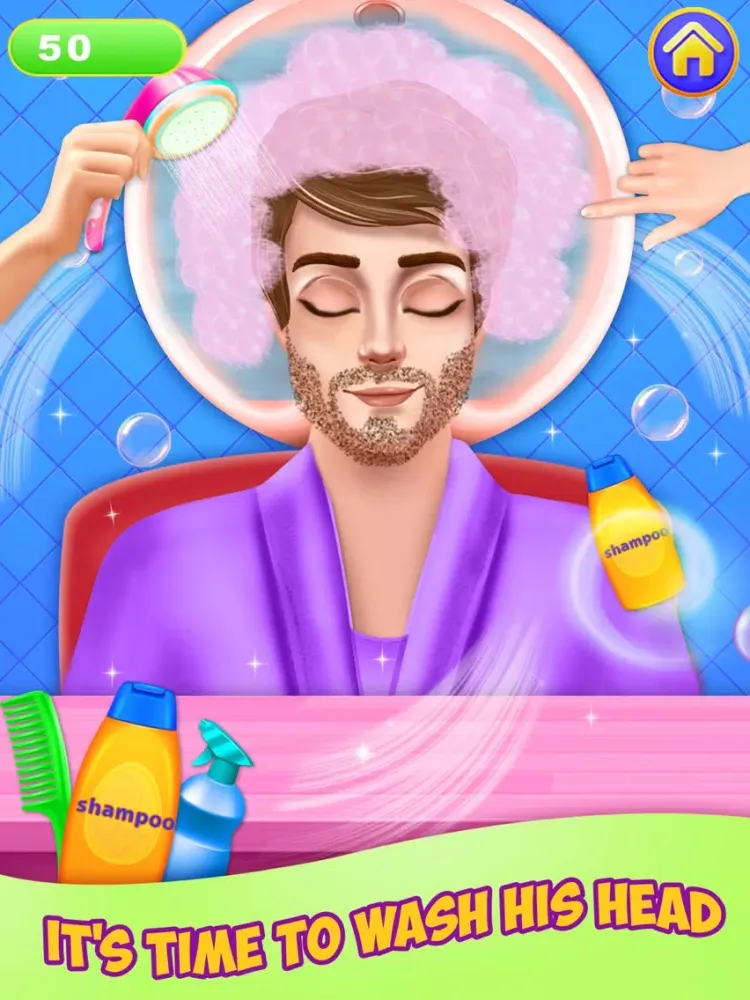 Captures d'écran de Barber Haircut Beard Makeover iPad 