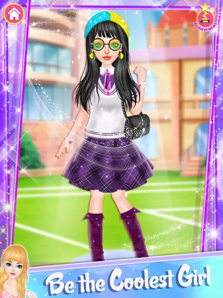 Tangkapan skrin High School Dress Up Stylist iPad 