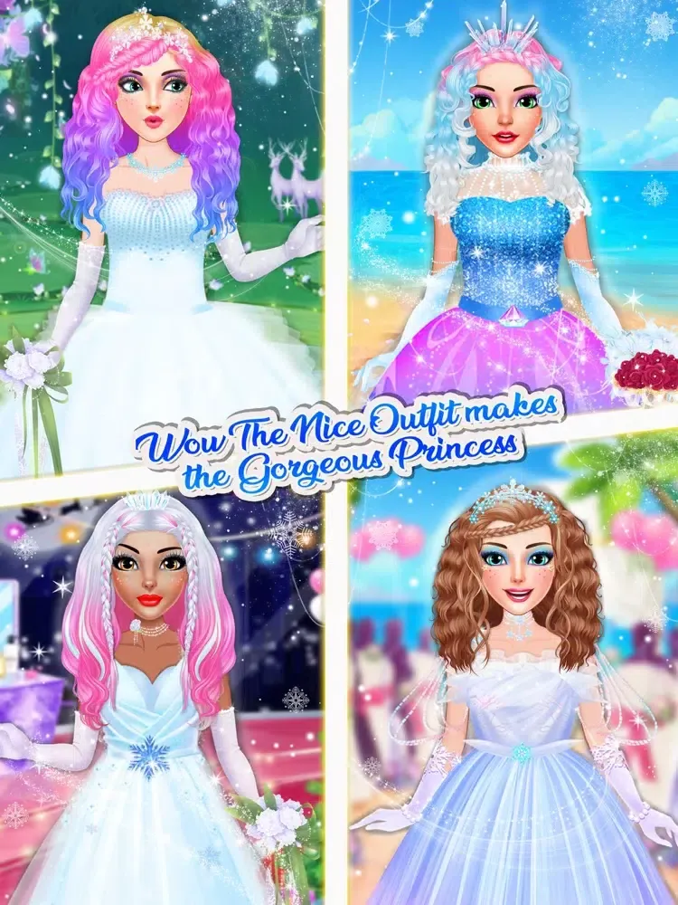 Captures d'écran de Ice Princess Beauty Hair Salon iPad 