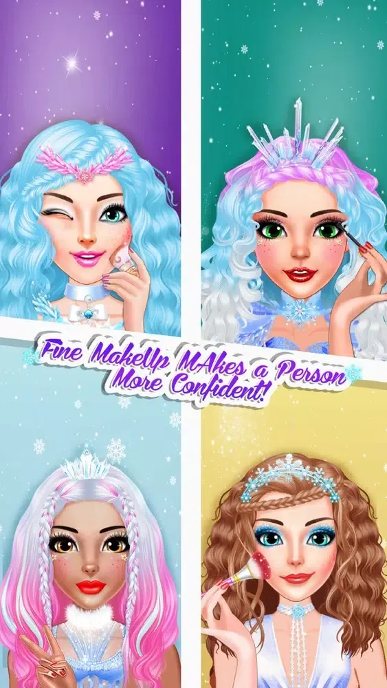 Captures d'écran de Ice Princess Beauty Hair Salon