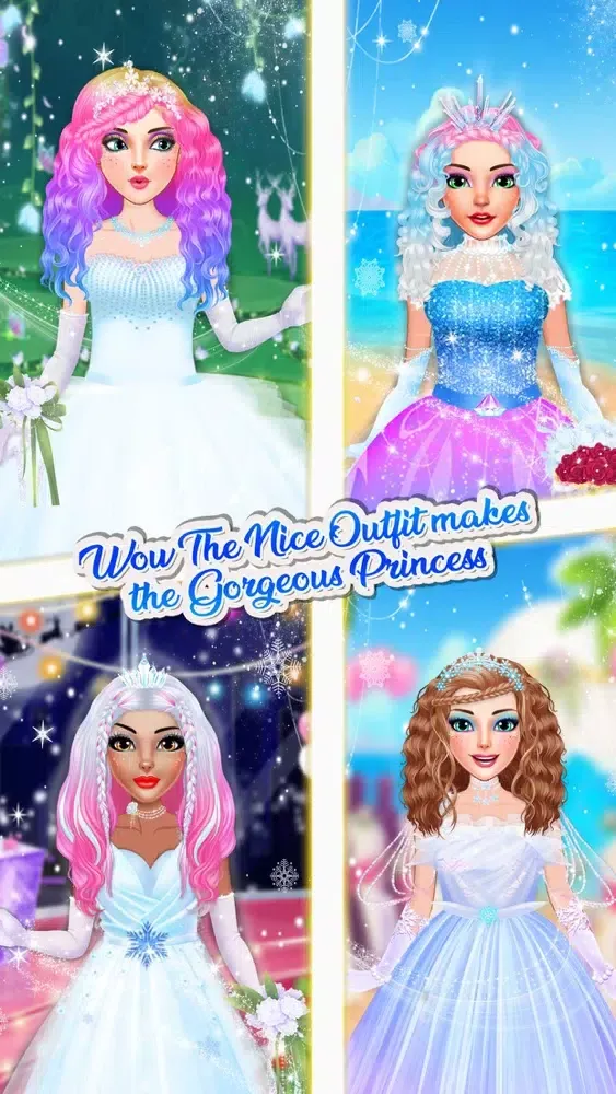 Captures d'écran de Ice Princess Beauty Hair Salon