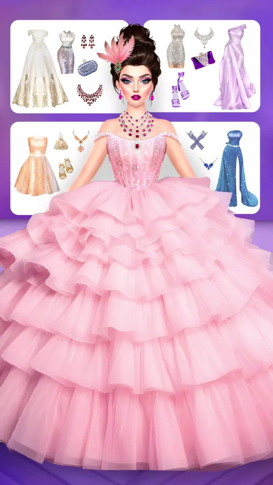 Ice Princess Wedding Dress Up应用截图