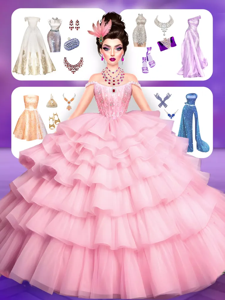 Ice Princess Wedding Dress Up应用截图